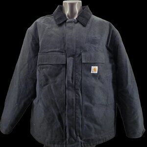 Carhartt Men's Arctic Quilt-Lined Insulated Jacket Black C003 3XL